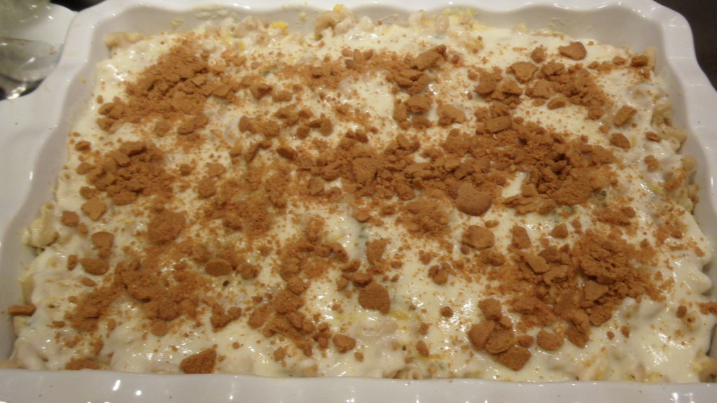 Well Dined | Pumpkin Macaroni and Cheese with Amaretti Crumbles