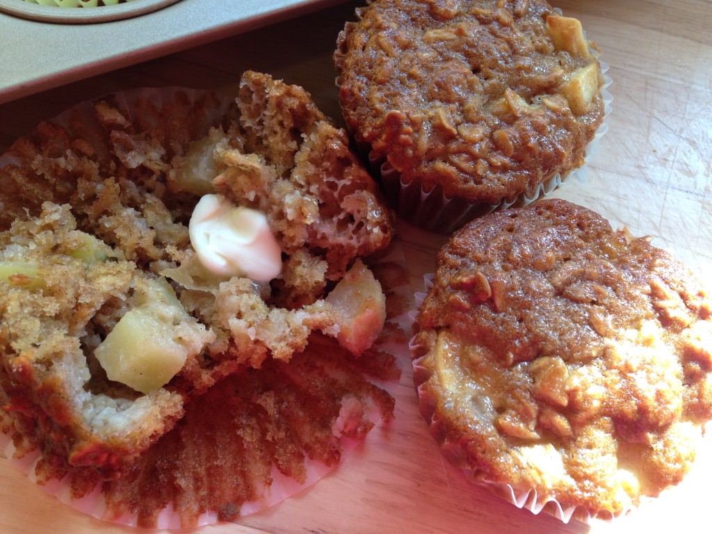 Well Dined | Apple Oat Muffins