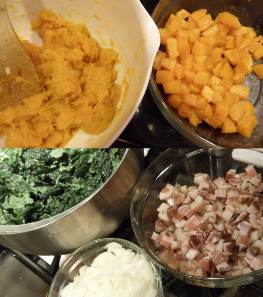 Well Dined | Butternut Squash and Kale Mac and Cheese
