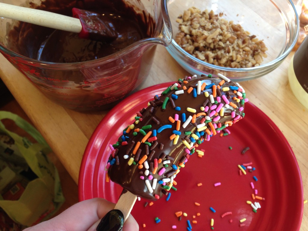 Well Dined | Chocolate Banana Pops