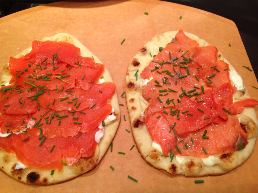 Well Dined | Salmon Pizzette