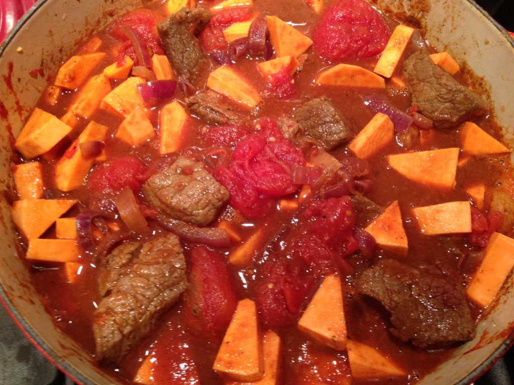 Well Dined | Spiced Beef and Sweet Potato Stew