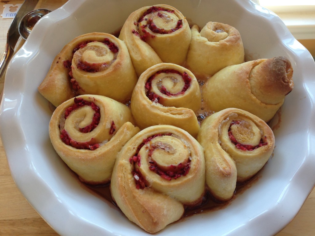 Well Dined | Orange Cranberry Rolls