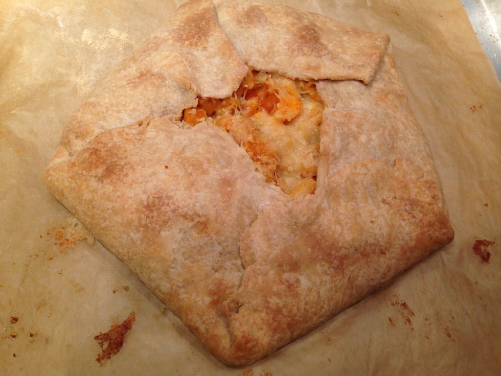 Well Dined | Roasted Butternut Squash, Caramelized Onion, and Goat Cheese Galette