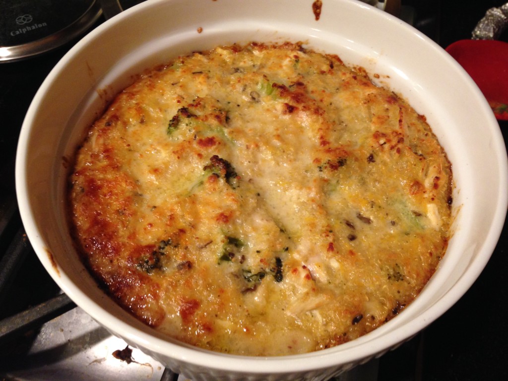 Well Dined | Broccoli Cheese Quinoa Casserole