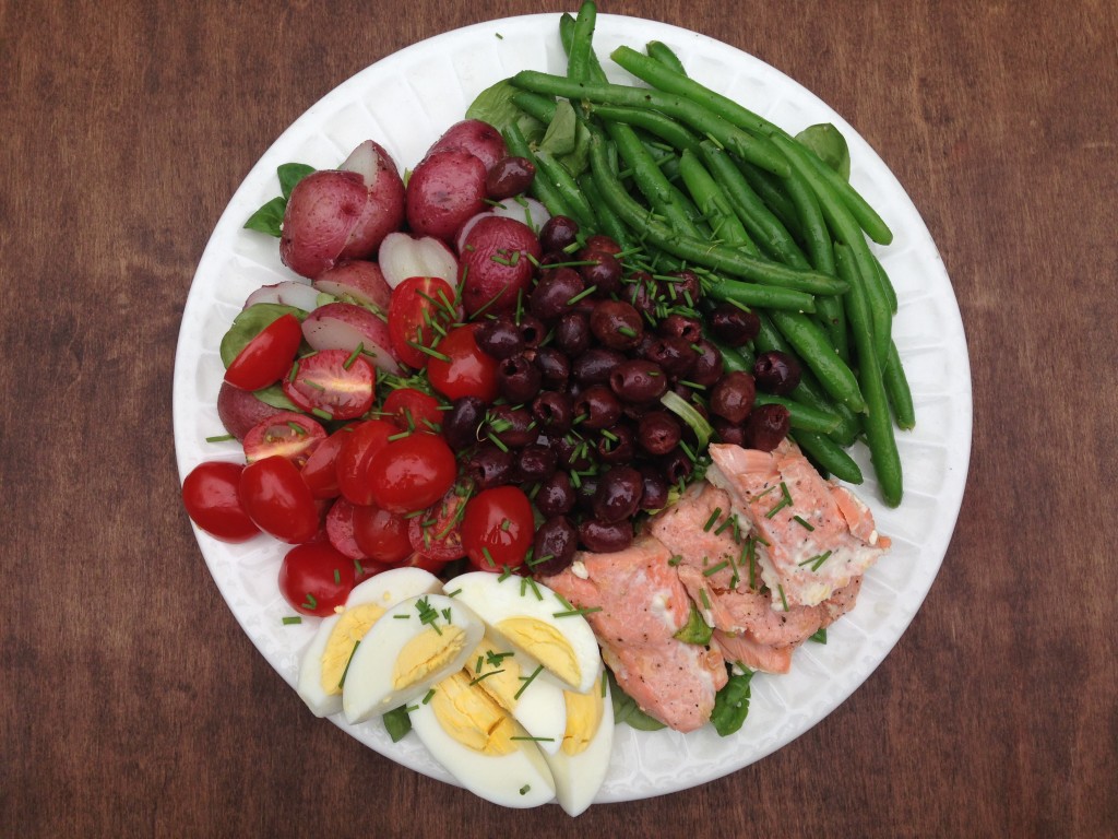 Well Dined | Salmon Nicoise Salad