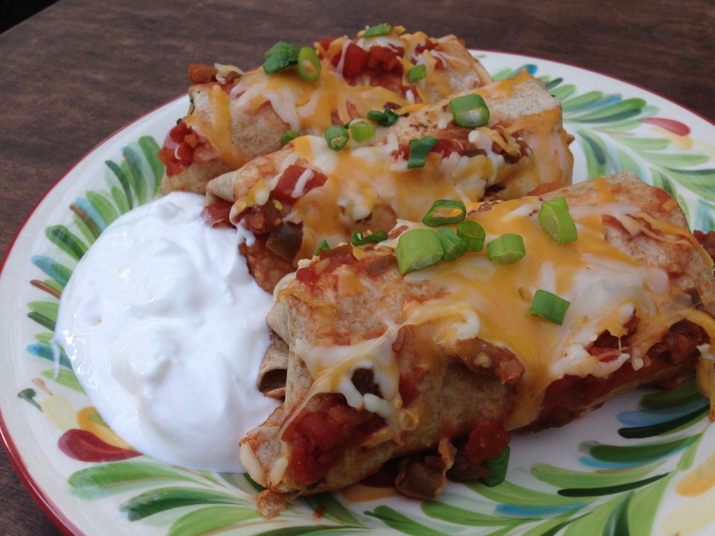 Well Dined | Chicken and Vegetable Enchiladas