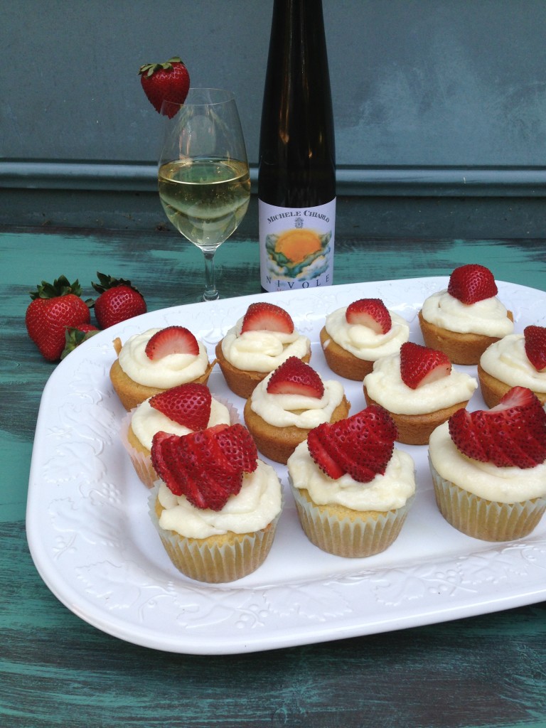 Well Dined | Moscato Cupcakes