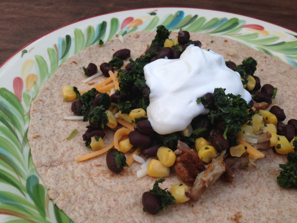 Well Dined | Pork and Veggie Tacos