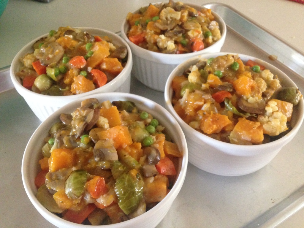 Well Dined | Roasted Autumn Vegetable Pot Pies