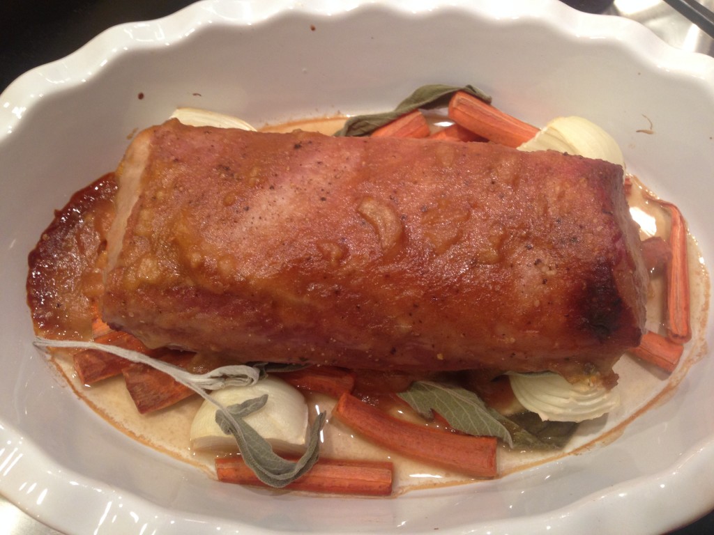 Well Dined | Apple Butter Glazed Pork Loin