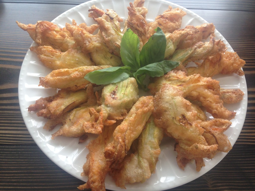 Well Dined | Stuffed Squash Blossoms