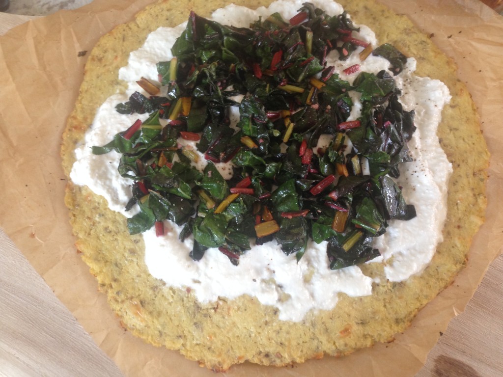 Well Dined | Ricotta and Chard Pizza