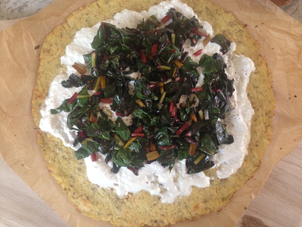 Well Dined | Ricotta and Chard Pizza
