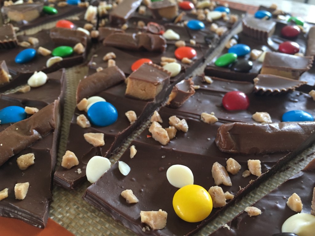 Well Dined | Halloween Candy Bark