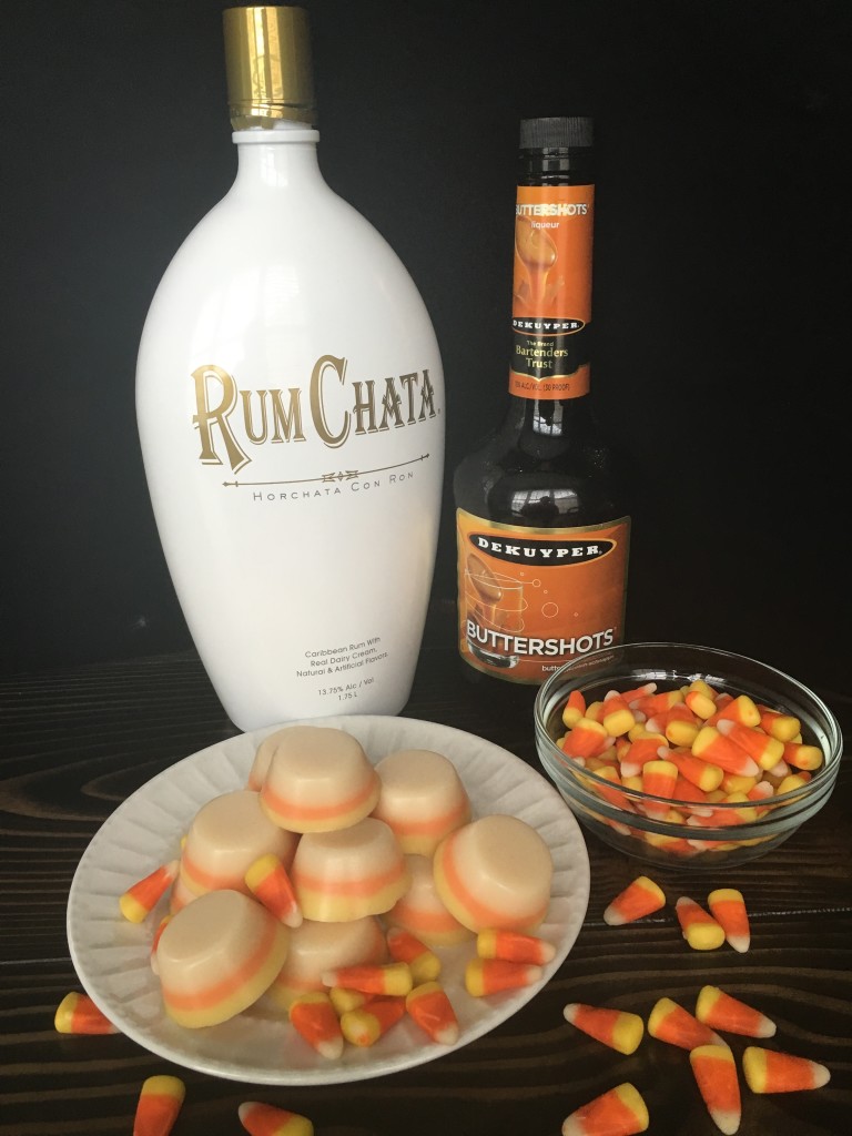 Well Dined | Candy Corn Jello Shots