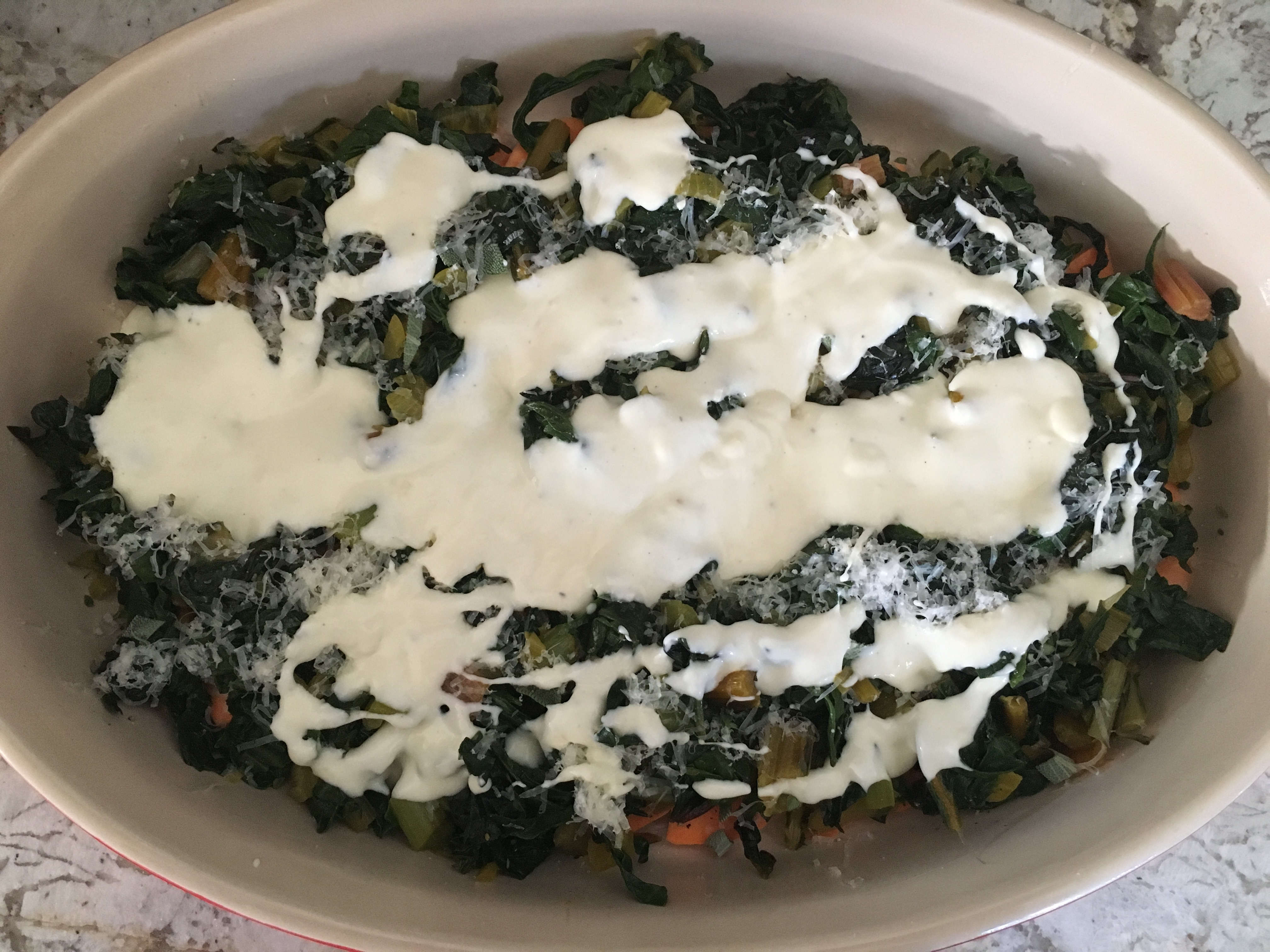 Sweet Potato and Chard Gratin – Well Dined