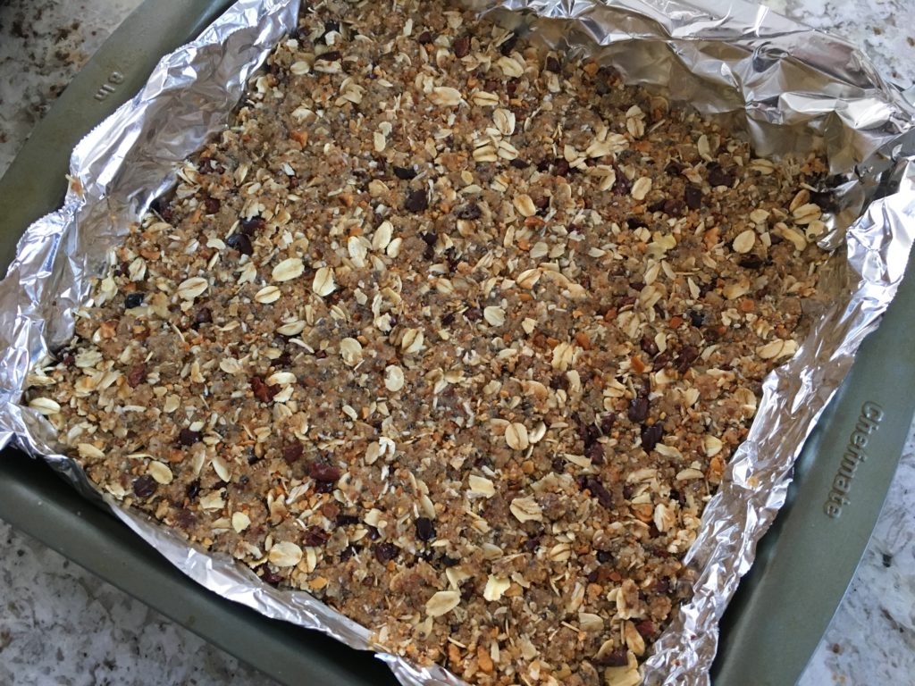 Well Dined | Cacao, Date, and Nut Granola Bars