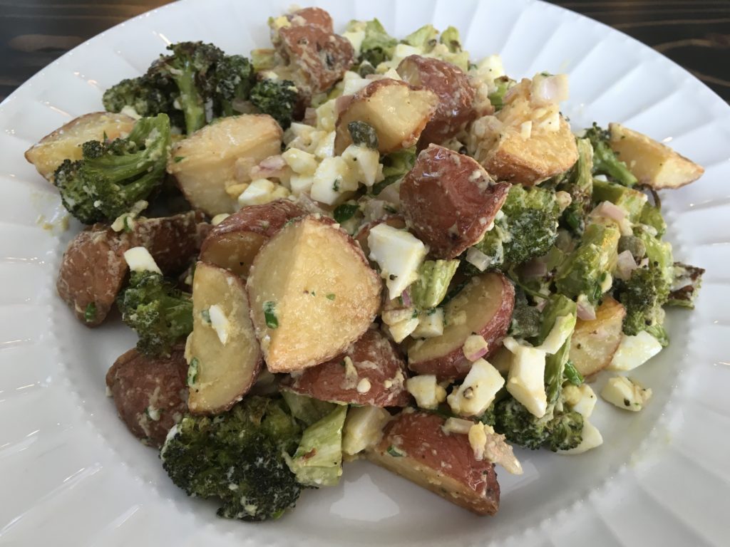 Well Dined | Broccoli and Potato Gribiche