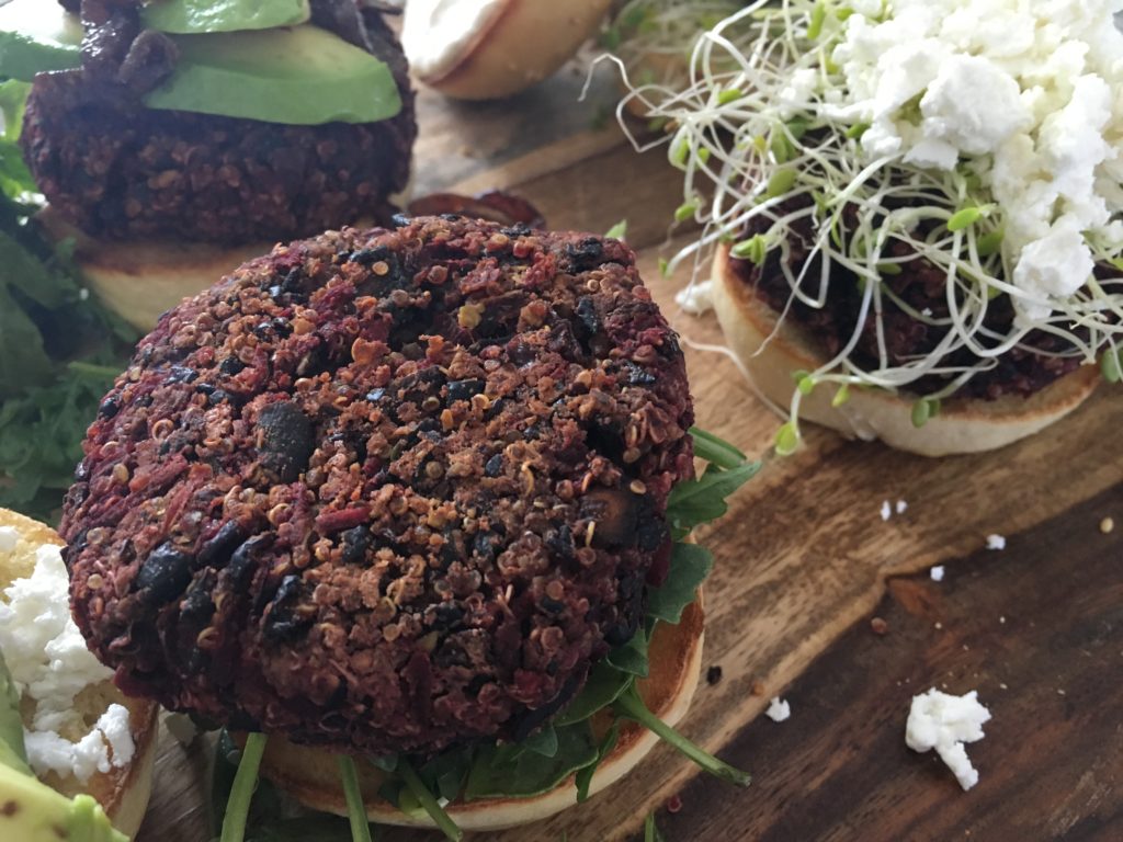 Well Dined | Vegetarian Beet Burgers