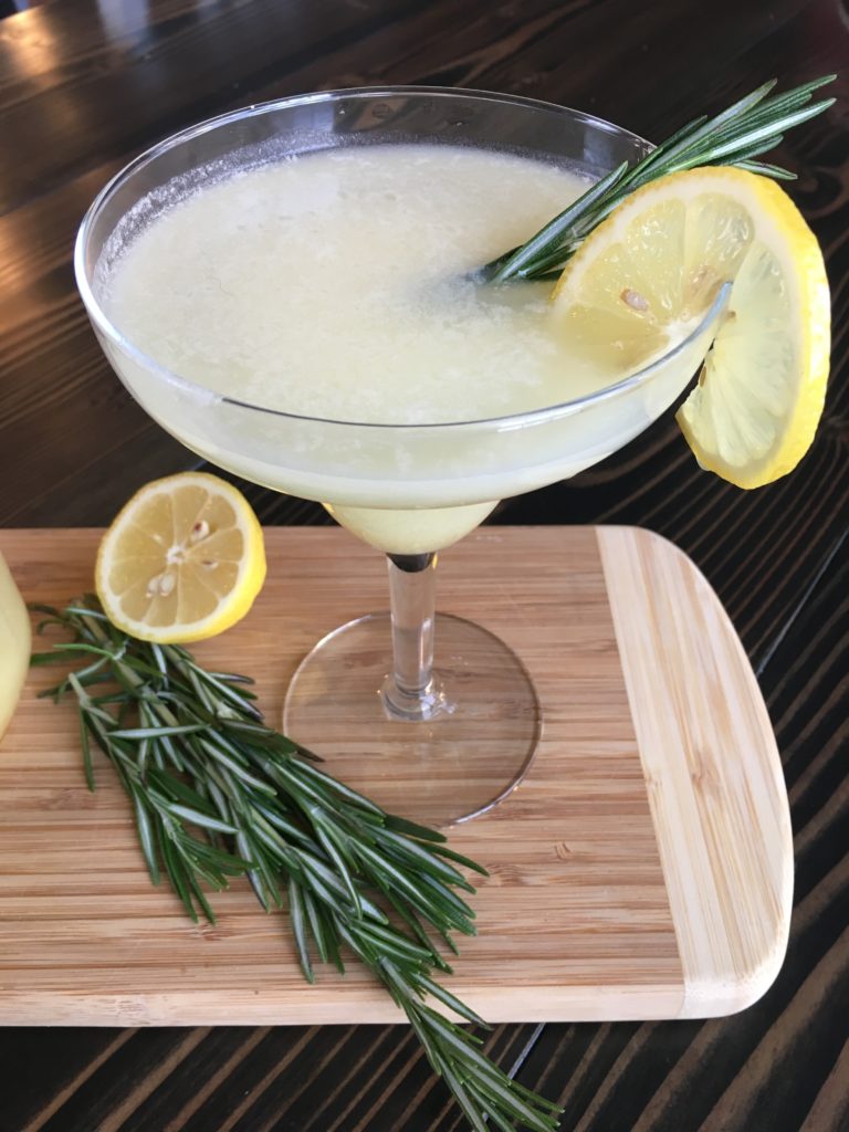 Well Dined | Lemon Curd and Rosemary Martini