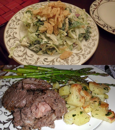 Well Dined | Chopped Salad, Rib Roast